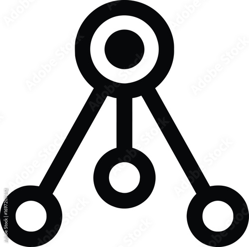 Data analytics icon set with editable stroke. Data analysis thin line icon collection. Vector illustration	