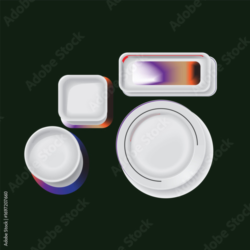 plate and spoon