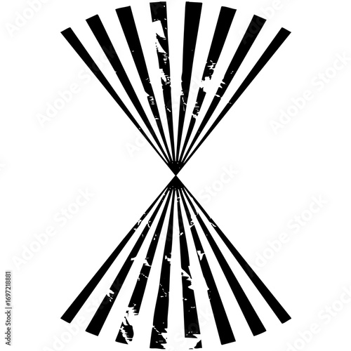Vector Dynamic radial lines converge into a striking abstract .