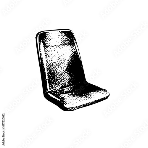 Vector Minimalist vector of an empty chair.