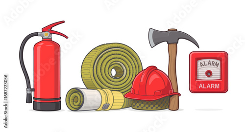 Firefighting Equipment and Safety Gear.