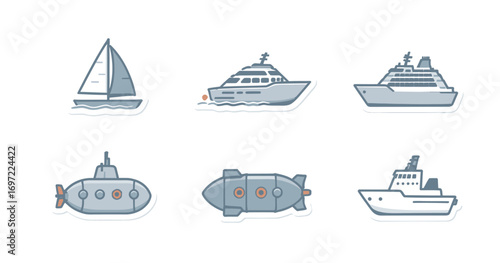 Collection of Water Transport Vehicles.