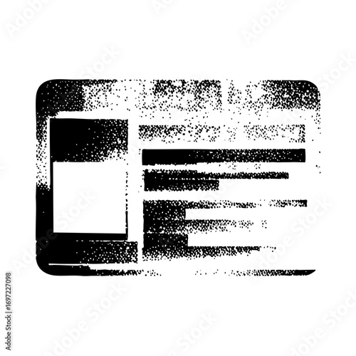 Vector Abstract geometric featuring stacked rectangular shapes.
