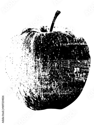 Vector Abstract decaying with stem