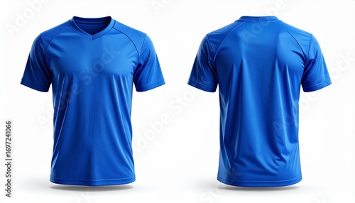 blue jersey mockup