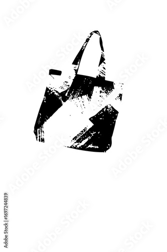 Vector Minimalist tote bag with handles