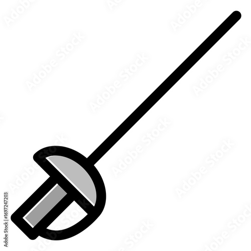 fencing sword icon