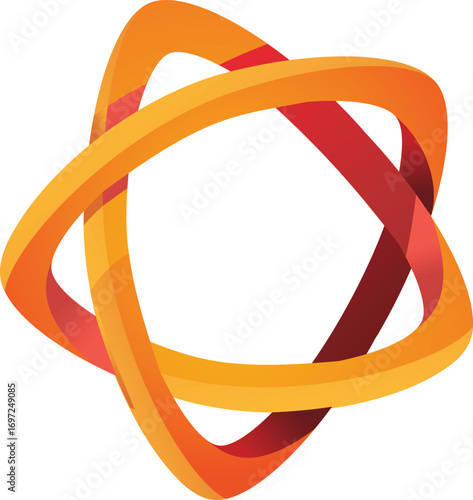 Vector sketch illustration of modern abstract symbol logo icon design in minimalist lines of simplicity for technology company 