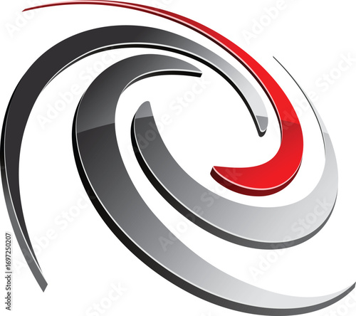 Vector sketch illustration of modern abstract symbol logo icon design in minimalist lines of simplicity for technology company