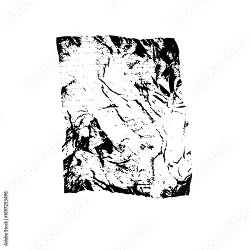 Vector Abstract fractured terrain with dynamic shapes.