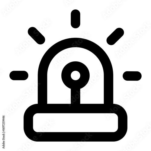 siren icon for illustration