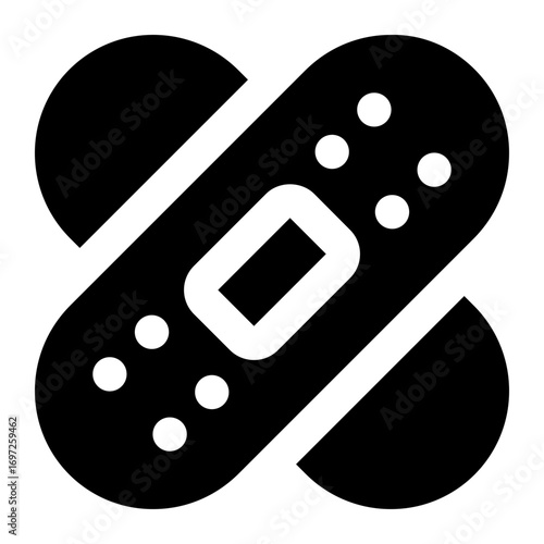 band aid icon for illustration