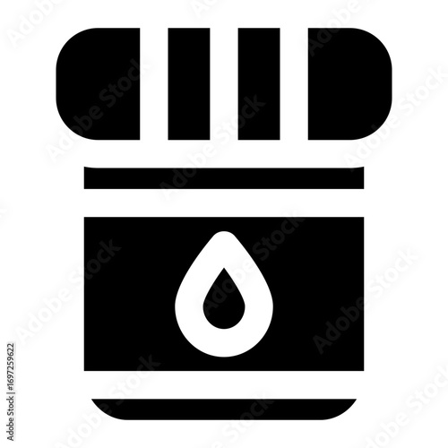 urine test icon for illustration