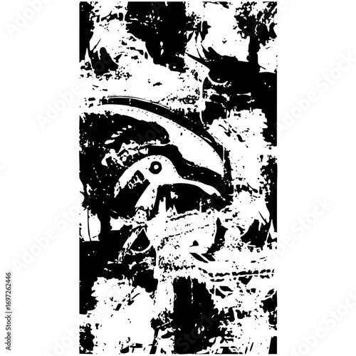 Vector Grim reaper with and skull