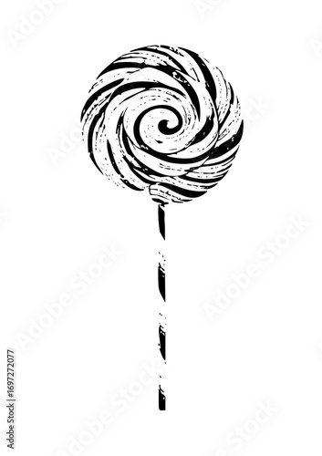 Vector Spiral Swirl Lollipop