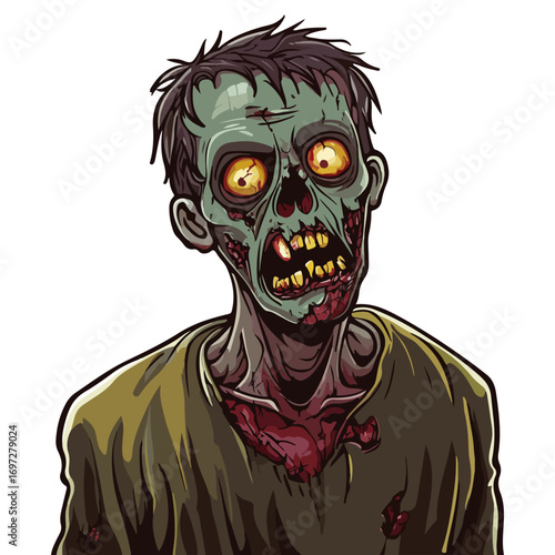 zombie, costume, halloween, vector, festival, transparent background, icon, horror, monster, evil, isolated, scary, dark, fear, dead, death, tattoo