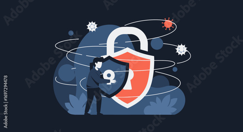 Digital Security and Protection Shielding Against Threats in the Online World