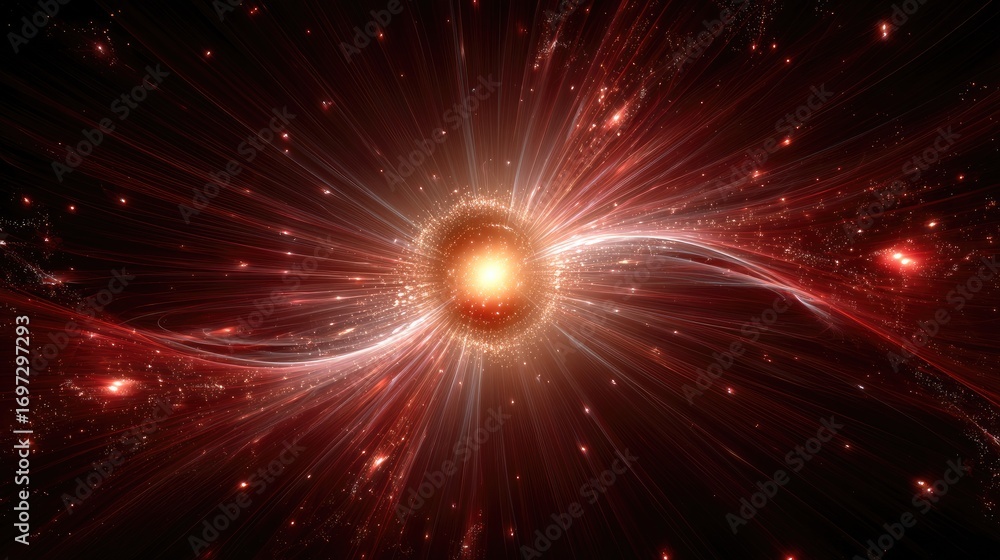 Naklejka premium Dark Velvet Textured Surface with Glowing Central Light