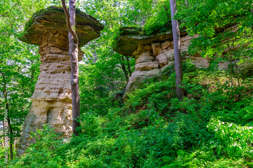 Naklejka Stand Rock at Wisconsin Dells