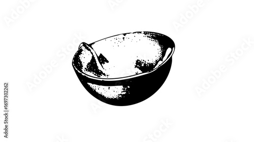 Vector Citrus fruit in a bowl