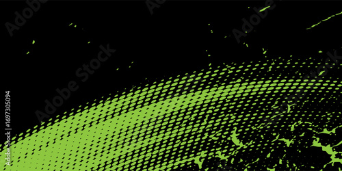 light green black brush wrap car sticker pattern abstract banner sporty lines black light green color combination grunge brush modern pattern racing motorsport vector design.