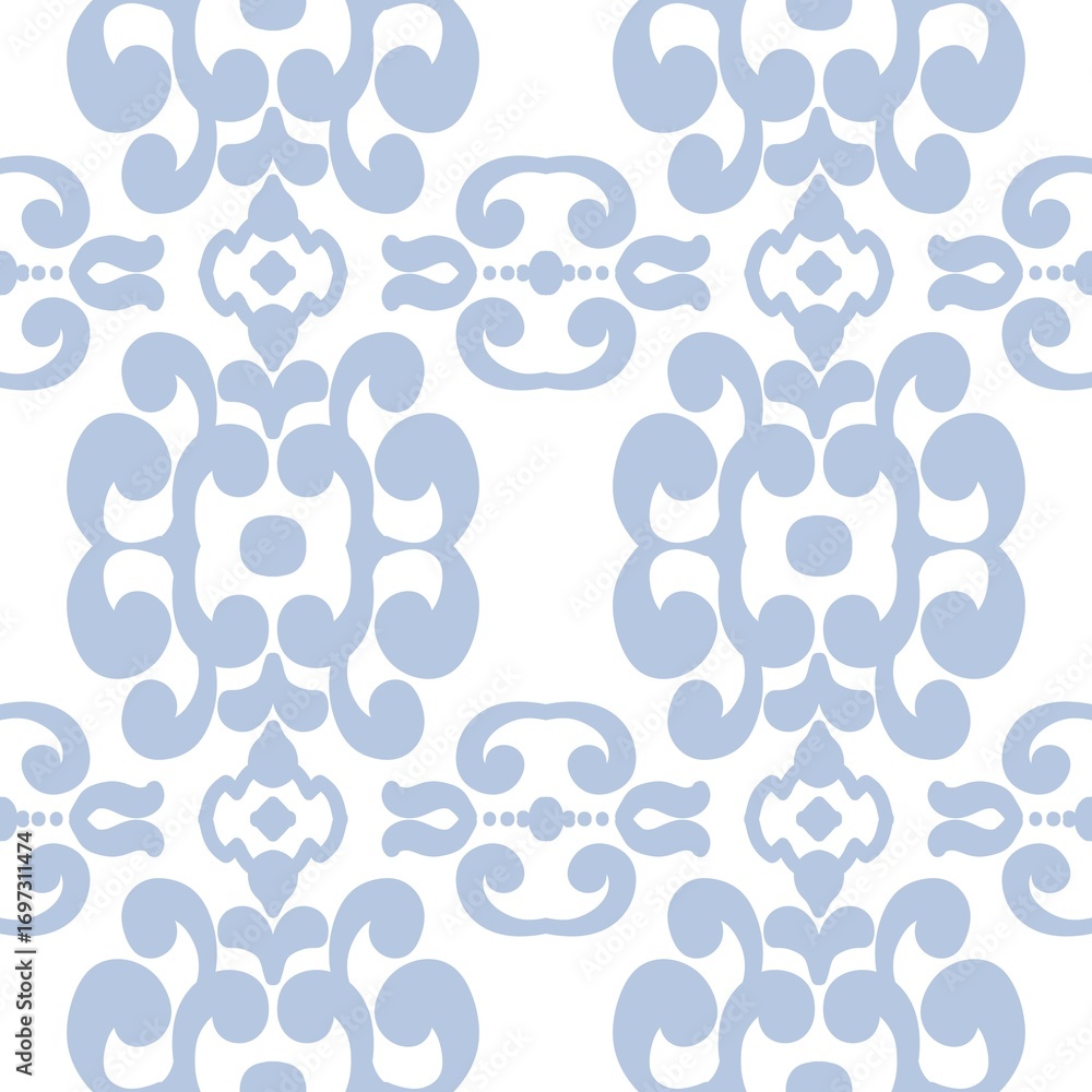 Fototapeta premium pattern batik flower damask ethnic boho ikat texture tribal geometric background
