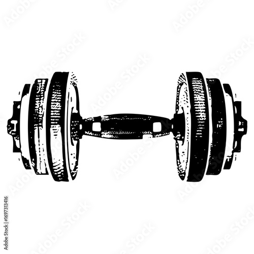 Vector Detailed vector of a vehicle axle assembly.