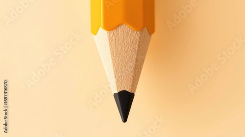 Yellow Pencil Point Closeup.