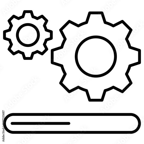 Workstream Upgrade Outline Icon