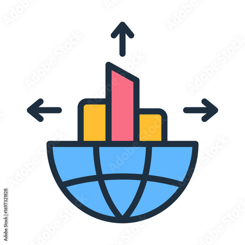 Urban Sprawl Icon
