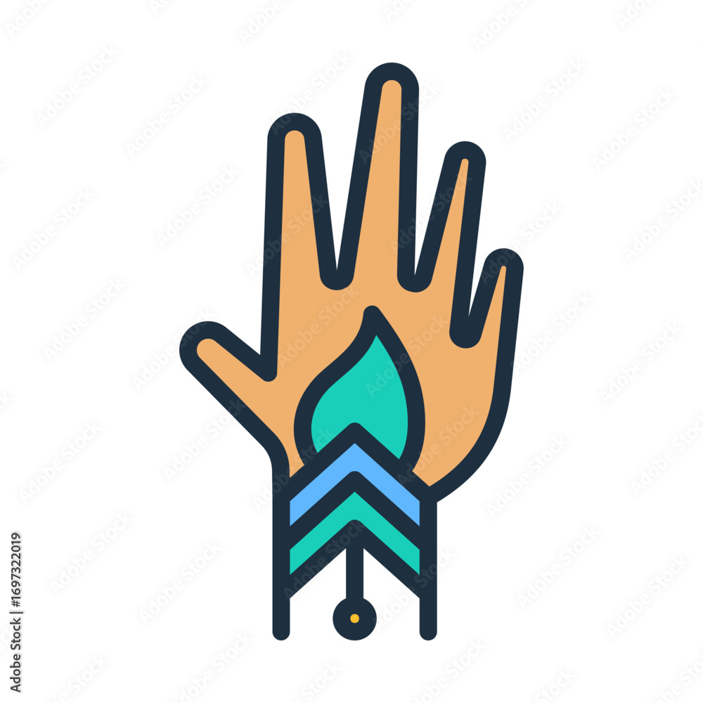 Obraz premium Cultural Lag Icon