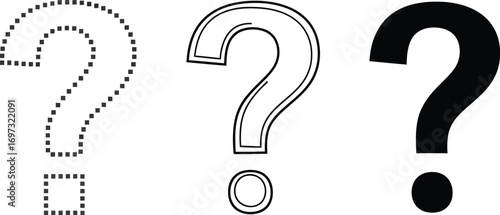 Question mark symbol icon vector design illustration