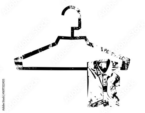 Vector Hanger with Shirt