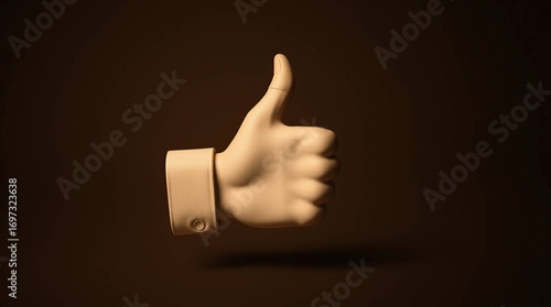 Thumbs Up Gesture.