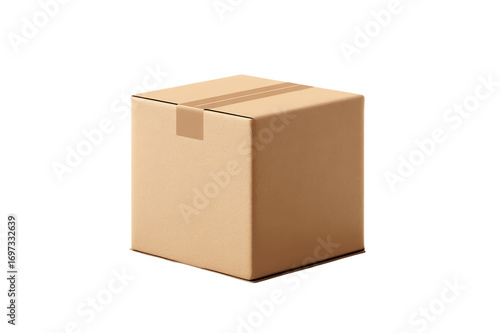 A Simple, Sturdy Cardboard Shipping Box for Packaging Goods