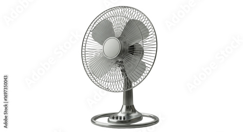 electric fan isolated on white