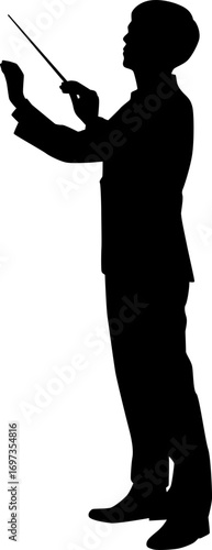 Music Conductor Silhouettes