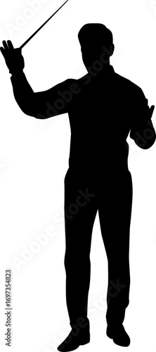 Music Conductor Silhouettes
