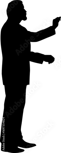 Music Conductor Silhouettes