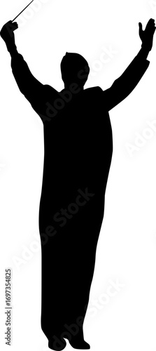 Music Conductor Silhouettes