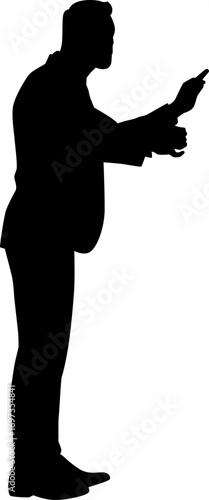 Music Conductor Silhouettes
