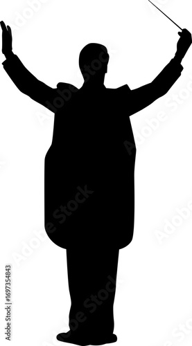 Music Conductor Silhouettes