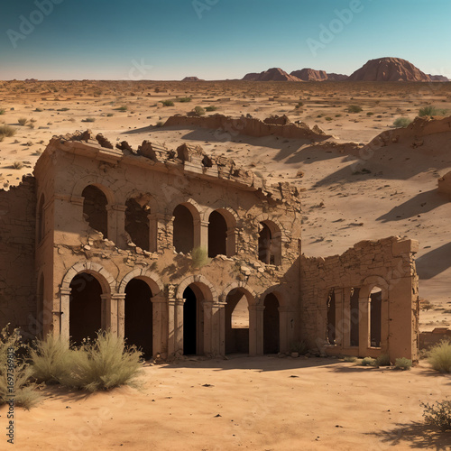 the abandon ruins of the forgotten city