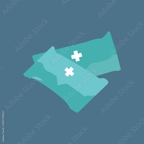 Antiseptic Wipes Vector Illustration