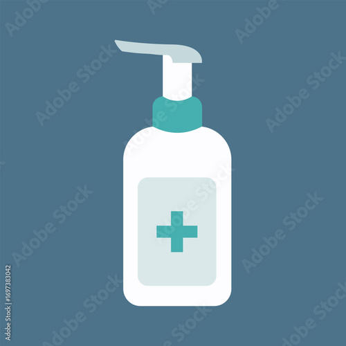 Hand Sanitizer Vector Illustration