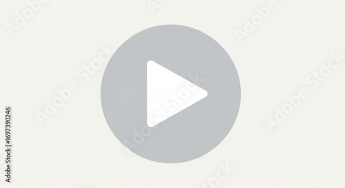 Play button vector illustration, a symbol of video, media and entertainment