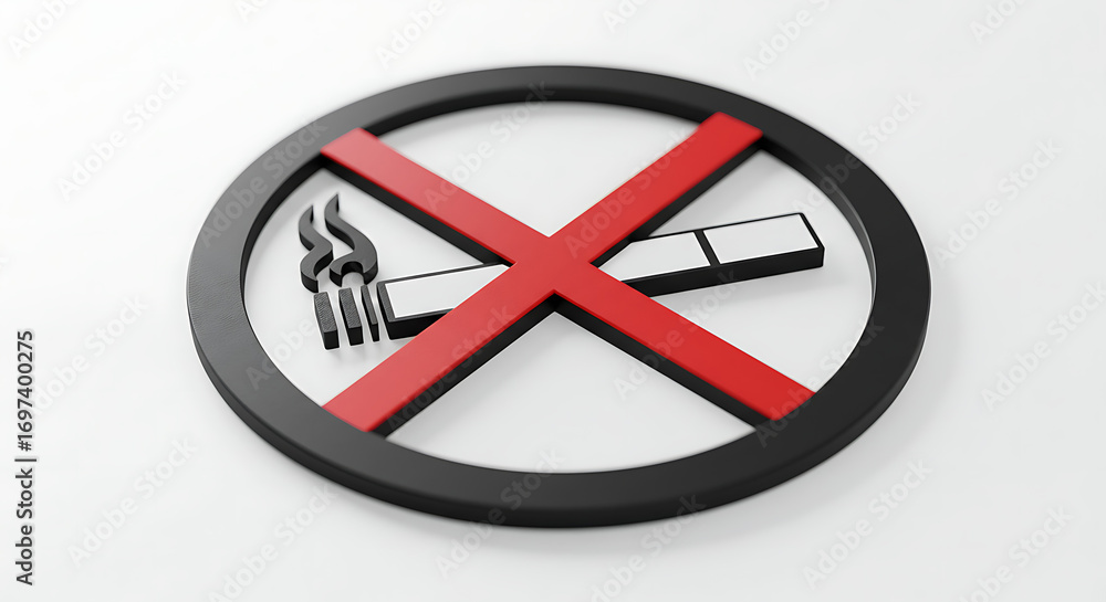 Obraz premium No smoking sign