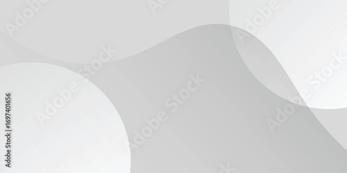 Abstract Geometric modern white and gray color . Modern and Creative Trend design in vector illustration
