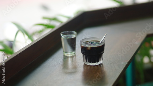 Bilde på lerret black coffee for those who need to stay awake