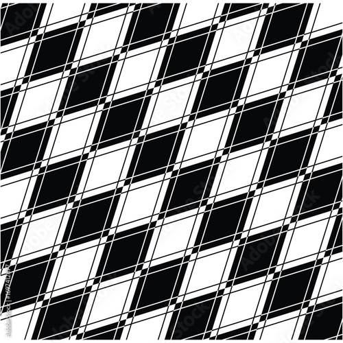  simple black and white pattern design geometrical shapes wallpaper minimal line art Digital paper, textile print, abstract backdrop illustration